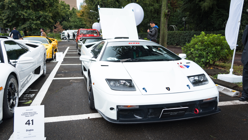 Illustration for article titled Japan's Lamborghini Day Is Delightfully Colorful
